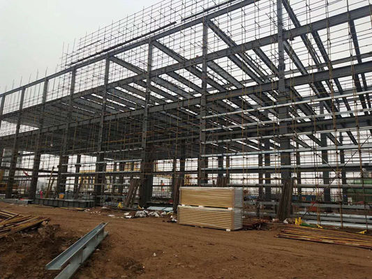 Multi Boden-Baustahl-Rahmen-Gebäude-hoher Aufstiegs-Stahlkonstruktions-Bau