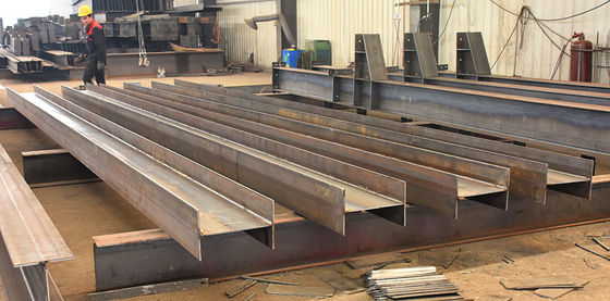 Strahln-Herstellungsc$h-abschnitt Stahl des Schweißens-Kohlenstoff-Baustahl-H