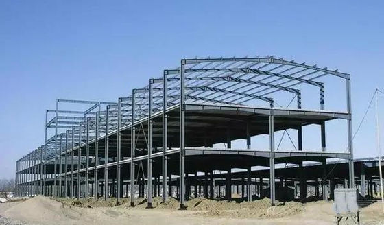Stahlrahmen-Hochbau-mehrstöckiges Stahlkonstruktions-Lager