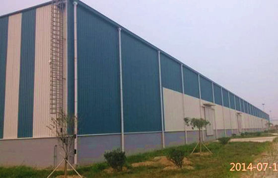 Stahlrahmenkonstruktions-Logistik-Lager-Gebäude mit großer Spanne