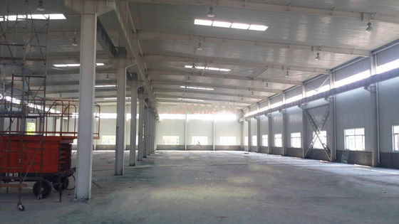 Fabrik-Stahlkonstruktions-Werkstatt/führte vor Metallgebäude-Geschäft aus
