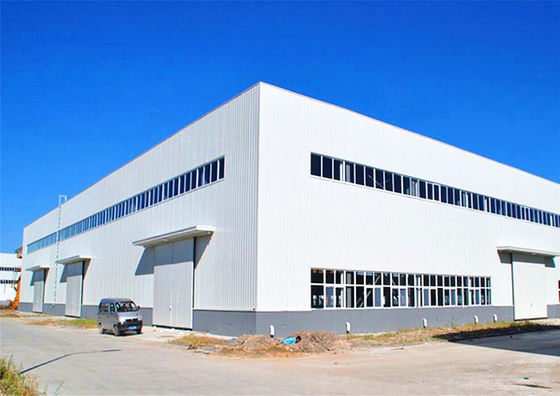 Vorfabriziertes Lager-Stahlgebäude-/große Spannen-Stahl-Rahmen-Industriebauten