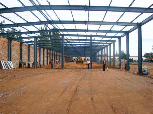 Asphaltieren Sie, Rahmenkonstruktions-Lager/fabrizierte Lager-Gebäude im Stahl vor