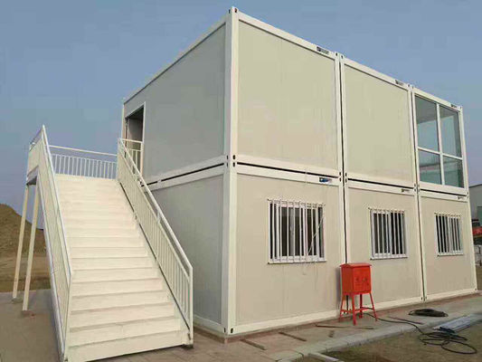 Feuerfeste, vorgefertigte Containerhaus aus verzinktem Stahl mit 25 Jahren Lebensdauer