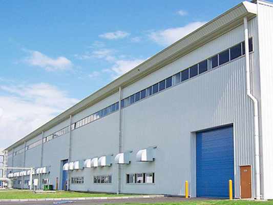 Robustes, modernes, vorgefertigtes, industrielles Stahlkonstruktionslager für die Fabrik