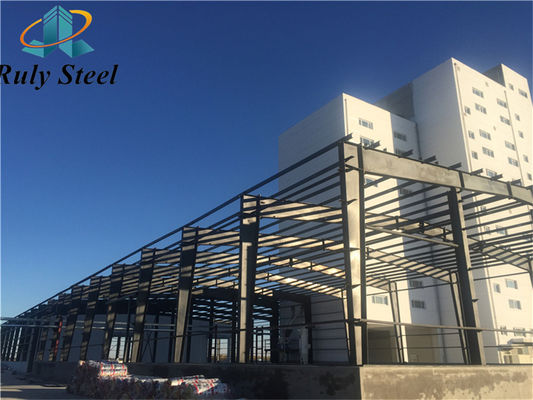 Billigste wirtschaftliche Warmgewalzte Stahlkonstruktion Schuppen Große Span Vorgefertigte Metalllager
