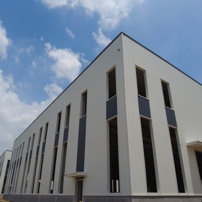 Stahllagerhaus mit Großspannrahmen