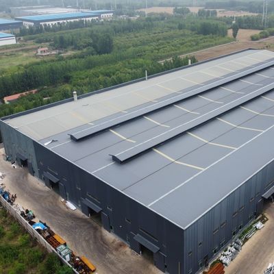 Fertigteil-Stahlkonstruktionsgebäude Werkstatt Lager Industriedesign