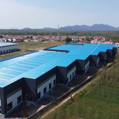 Vorgefertigte Werkstattgebäude aus Stahlrahmen für die Schwerindustrie