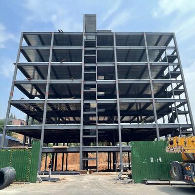Modern Prefabricated Multi-Story Steel Structure Office Building