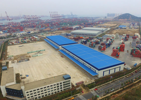 Industrieller Stahlkonstruktions-Logistik-Lager-Entwurf und Bau