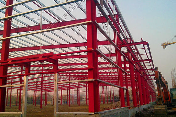 Helles vorfabriziertes Stahlkonstruktions-Lager/landwirtschaftlicher Hochbau