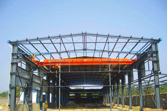 Industrielle Stahlrahmen-Gebäude/Hochleistungsmetallwerkstatt-Bau