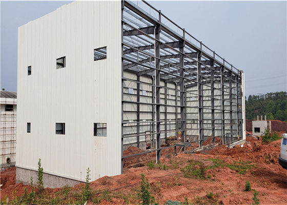 Industrieller Stahlgebäude-Stahlrahmen-Industriebauten-vorfabrizierthochbau