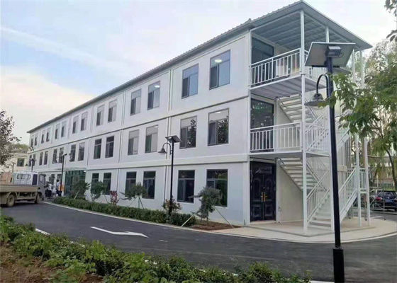 Galvanisierte Leichtstruktur Vorgefertigter Behälter Zuhause mit Glaswollplatte