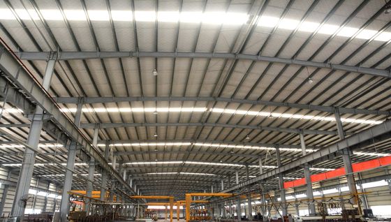 Stahlkonstruktions-Fertigteil-Lagerhalle mit großer Spannweite