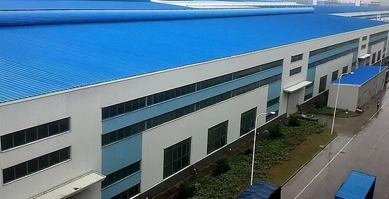 Stahlrahmen Großmetallschuppen Werkstätten Bau