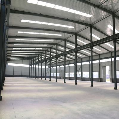 Vorgefertigte Stahlstruktur Badmintonhalle Q235B Q355B Material