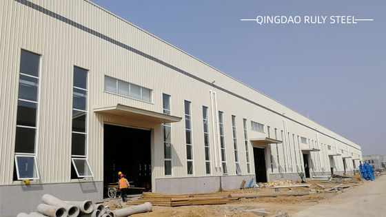 Stabiler professioneller Ingenieurbau Vorgefertigtes Haus Stahlkonstruktion Rahmenbau Werkstatt