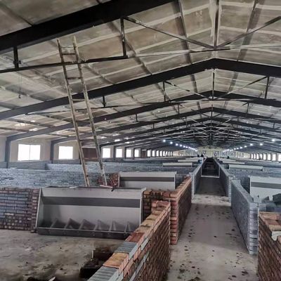 Schnellbau Metallschuppen Metallstahlkonstruktion Erdbebenbeständige Werkstatt