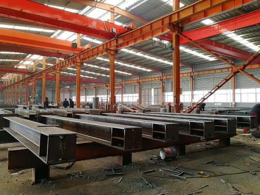 Vorgefertigte Fabrik Industriebaustoffe Stahlwerkstatt