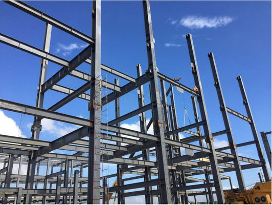 Schnellbau Metallschuppen Metallstahlkonstruktion Erdbebenbeständige Werkstatt