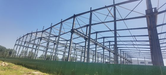 Stabiler professioneller Ingenieurbau Vorgefertigtes Haus Stahlkonstruktion Rahmenbau Werkstatt
