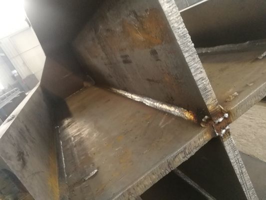 Stahlkonstruktion Fertigteil H-Träger Säule Q235B Q355B