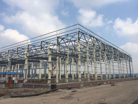 Vorgefertigte Stahlkonstruktion Metalllager Werkstatt Fabrikgebäude für große Mengen