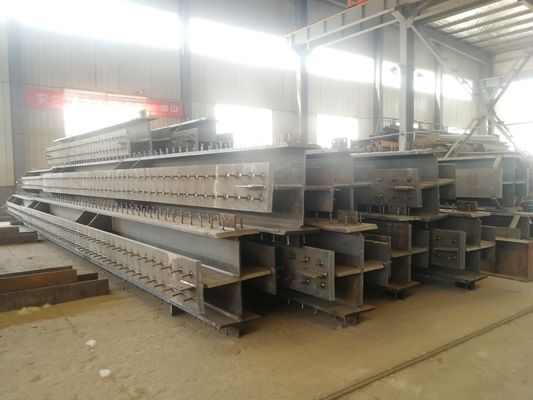 Vorgefertigte Stahlkonstruktionsbalken Säulen ASTM A36 Q235B Q355B