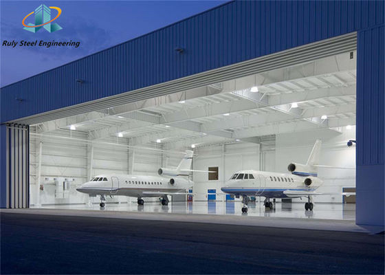 Hochspannung vorgefertigte Stahlkonstruktion Hangar für die Lagerung und Wartung von Flugzeugen