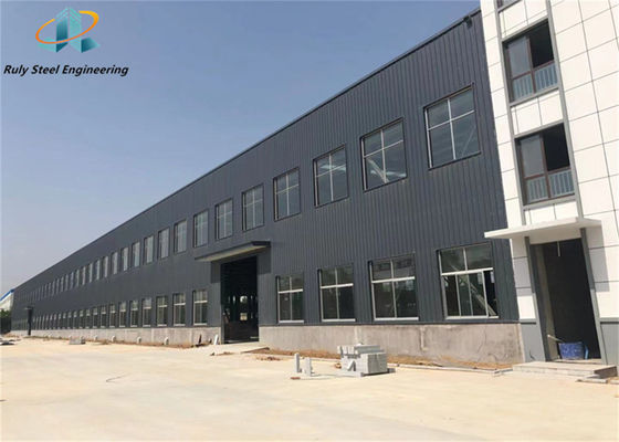Industriefabrik Gebäude Bauwerk Stahlkonstruktion Werk für Lager
