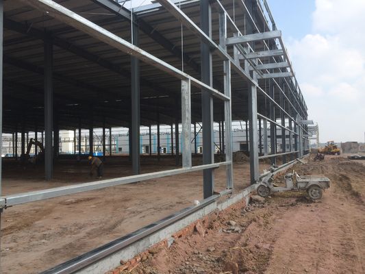 Metall-Stahl-Struktur-Gebäude Vorfertigung Großspannbau
