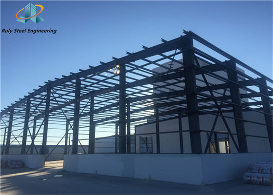 Hochwertige Metallgebäude Hangar Vorgefertigt Dauerhaftes Industriebaubau Gebäude Fabrik Lager Stahlstruktur