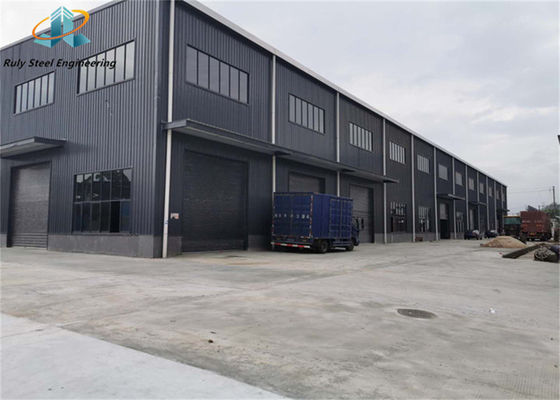 Vorgefertigte Werkstatt Industrie-Schuppen Metall/Stahlrahmen Lagerhaus Schuppen Vorgefertigte Stahlstruktur