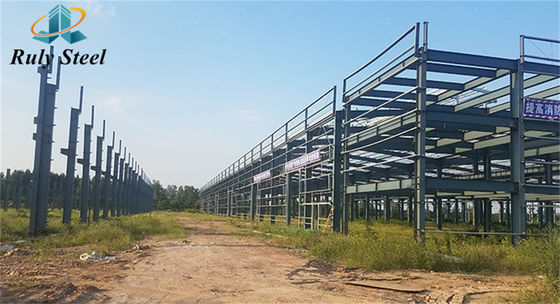 GB-Standard Low Cost Metallgebäude Werkstatt Stahlrahmen Vorgefertigte Stahlstruktur