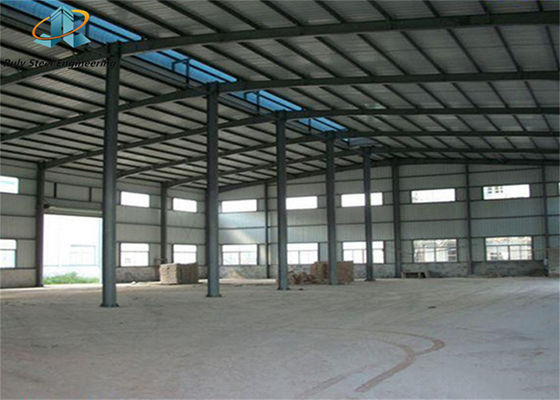 Vorgefertigte Leichtmetallfabrik Gebäude Stahlrahmen Bau Gebäude Vorgefertigtes Gebäude Lagerhaus