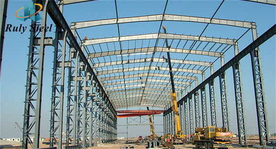 Metallkonstruktion Vorgefertigte/Vorgefertigte Konstruktionsrahmen Stahlkonstruktion/Vorgefertigtes Gebäude/Lager