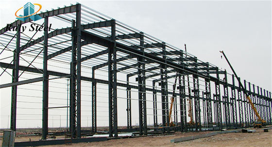 Stahlkonstruktion Stahlhänger / Stahlwerkstatt / Stahllager Metallkonstruktion Vorgefertigtes Designrahmenlager