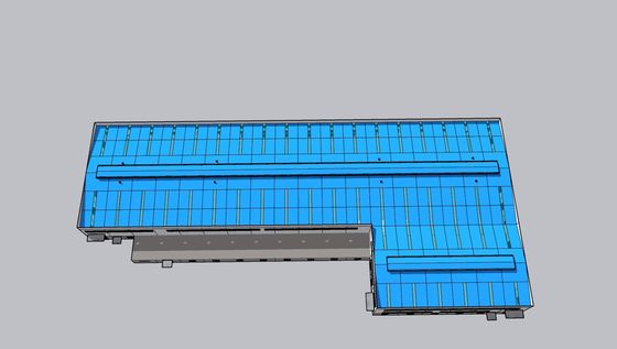 Industrie-Schuppen-Projekt-Gebäude Q235B/Q355b Leichtstahlkonstruktionslager