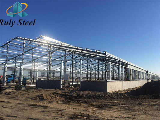 Industrie-Schuppen-Projekt-Gebäude Q235B/Q355b Leichtstahlkonstruktionslager