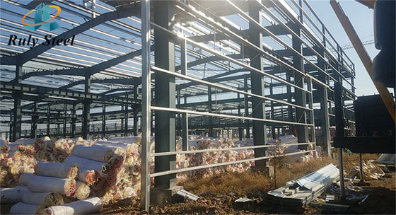 H-Abschnitt Stahlkonstruktion Gebäude Vorkonstruktion Hochwertiges Stahlvorgefertigtes Lager