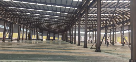 Starr galvanisierte Stahlkonstruktion Fertigwerk Metallgebäude lange Lebensdauer