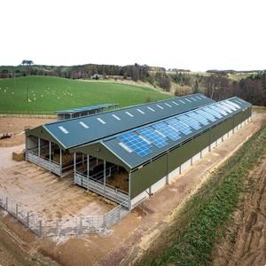 Fertigwaren aus Metall und Stahl Geflügelhaus Industrie Stahlstruktur
