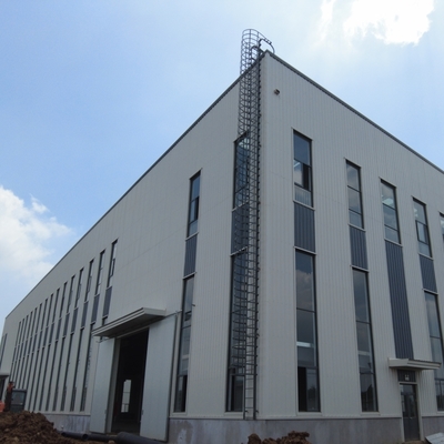 Vorgefertigtes Stahllagergebäude Q235B Q355B H-Abschnittsrahmen