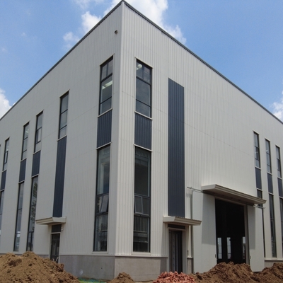 Vorgefertigte Stahlkonstruktion Lagerhaus mit Sandwich-Panel-Wände