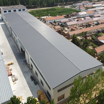 Fertigteil-Stahlkonstruktionslagergebäude Q235B Q355B Material