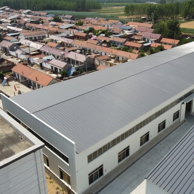 Fertigteil-Stahlkonstruktionslagergebäude Q235B Q355B Material