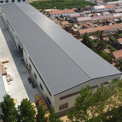 Vorgefertigte Stahlwerkstatt mit PU-Sandwich-Panel-Wänden