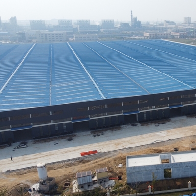 15000m2 vorgefertigte Stahlkonstruktion Lager für Logistik